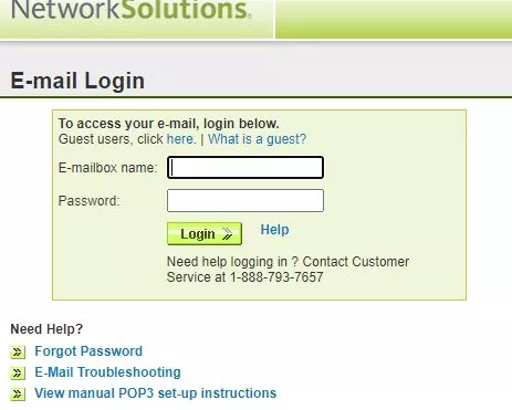 A Guide to Network Solutions Email Login