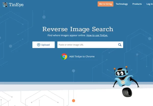 TinEye Reverse Image Search Tool