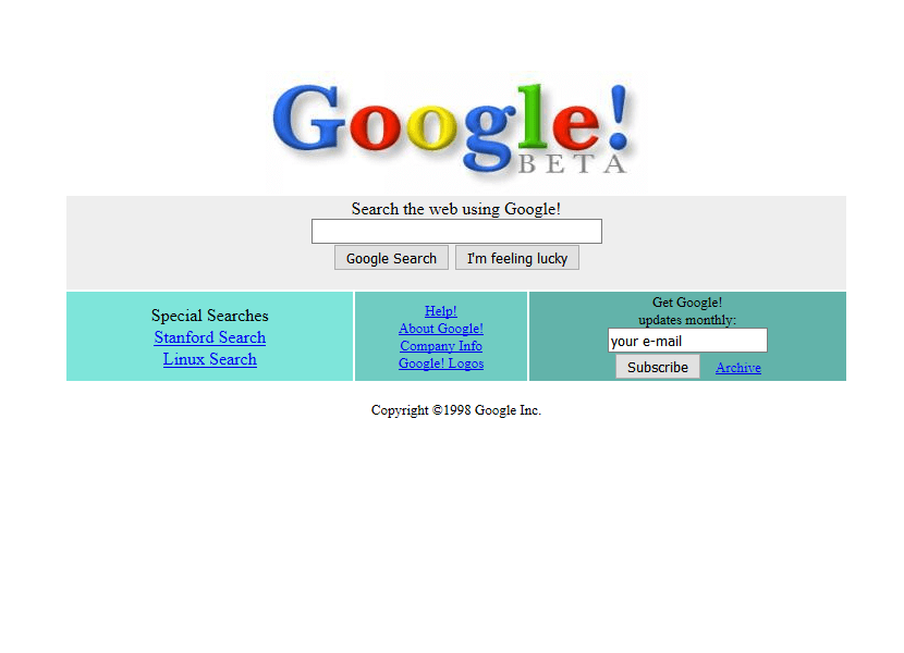Exploring Google in 1998: Uncovering Easter Eggs and Beyond!