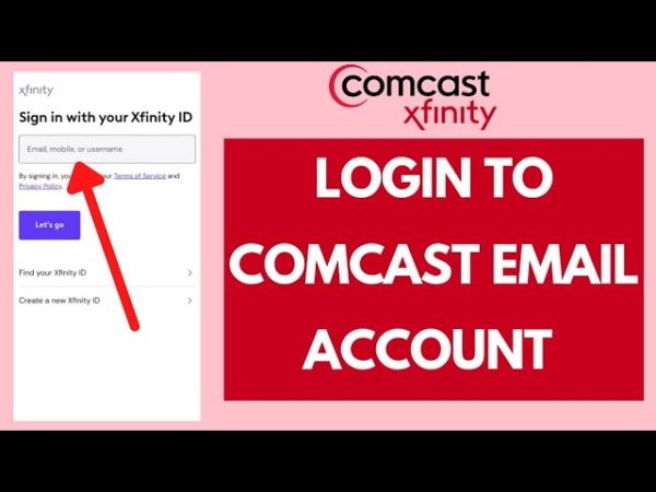 Log in to your Comcast email account